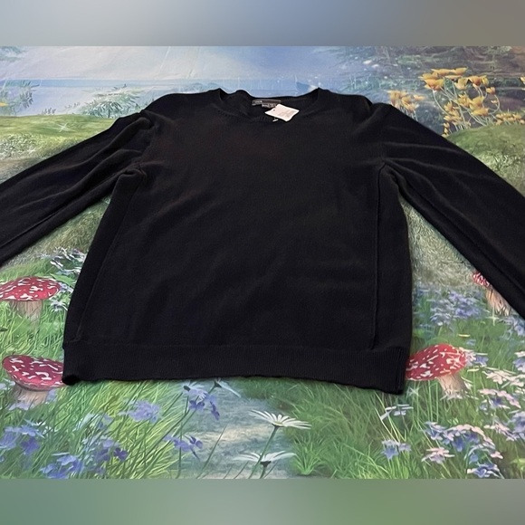 Vince Cotton Cashmere Crew Neck Sweater, Coastal (Navy), Big Boys XL, NWT - Picture 2 of 6